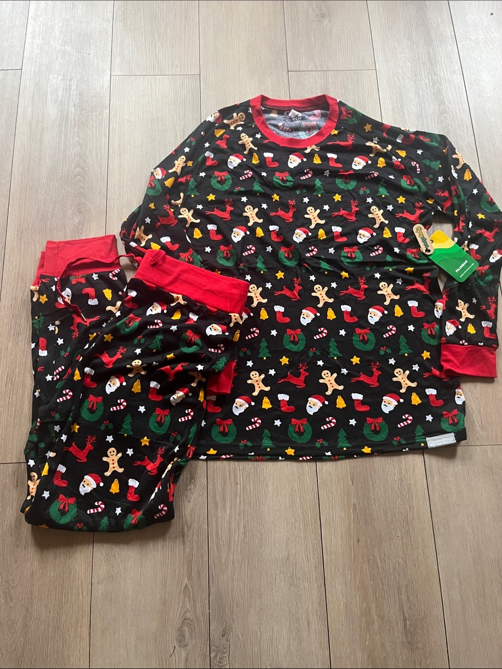 Tipsy Elves Cookie Cutter Pajama Set